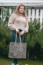 Load image into Gallery viewer, Zebra Print Bag · Standard