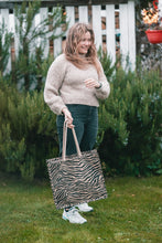 Load image into Gallery viewer, Zebra Print Bag · Standard