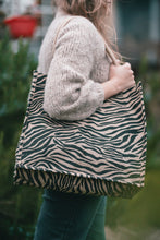 Load image into Gallery viewer, Zebra Print Bag · Standard