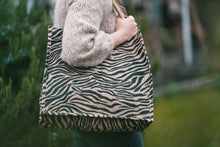 Load image into Gallery viewer, Zebra Print Bag · Standard